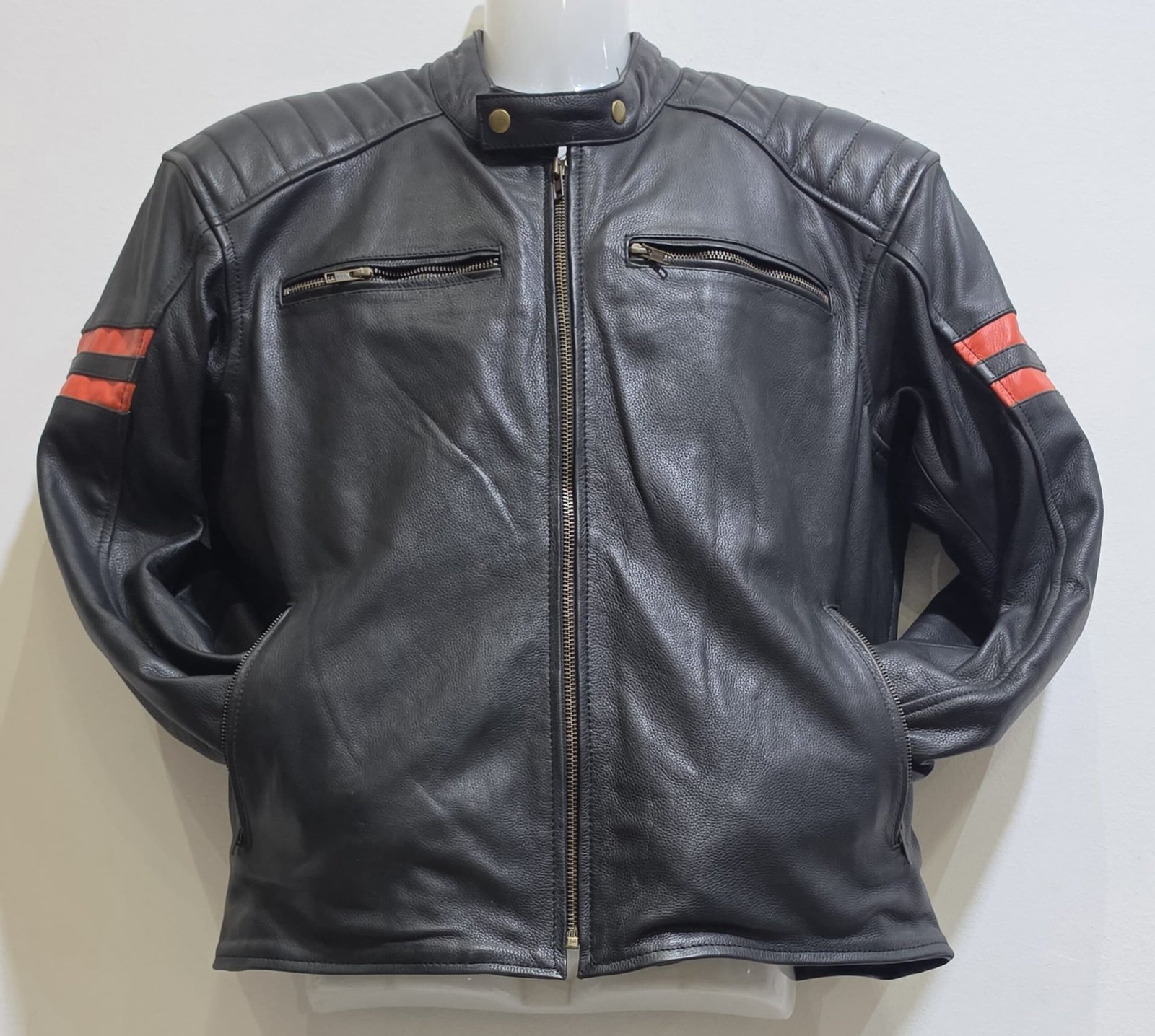 Biker Leather Vest Sp-1003